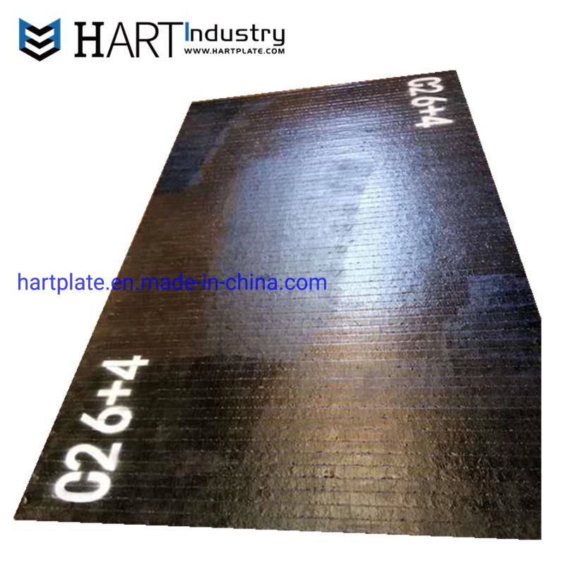 Super Hard Compound Hardfacing Plate with Chrome Alloy Layer