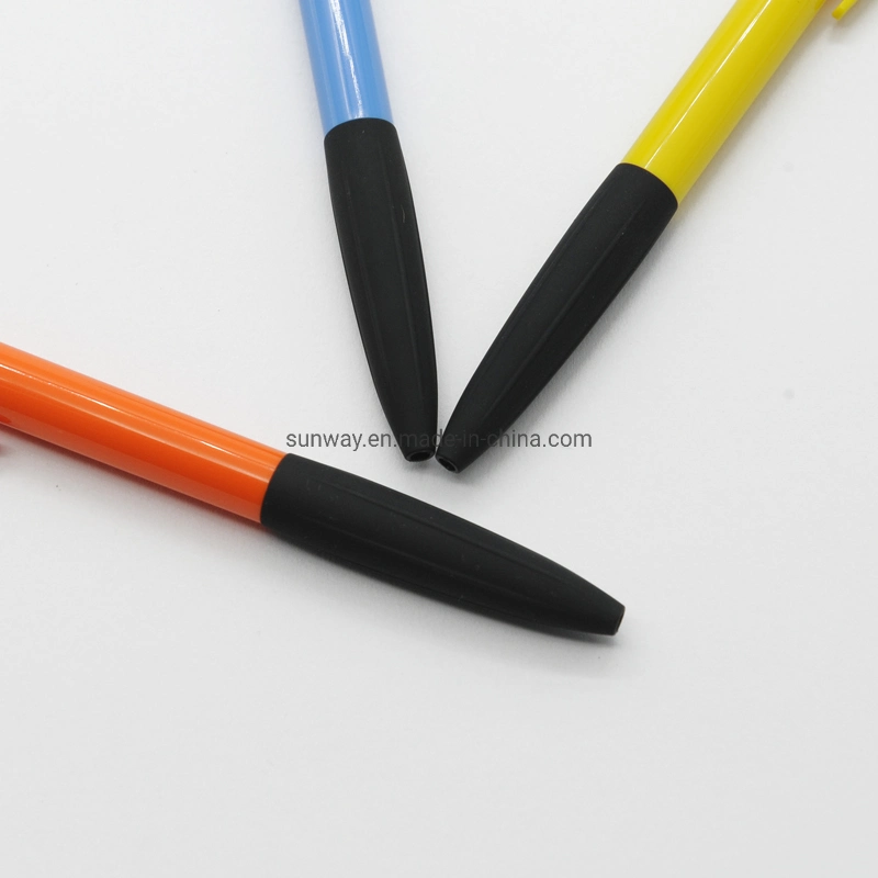 Pen Factory Blue Plastic Personalized Logo Advertising Ball Point Pen