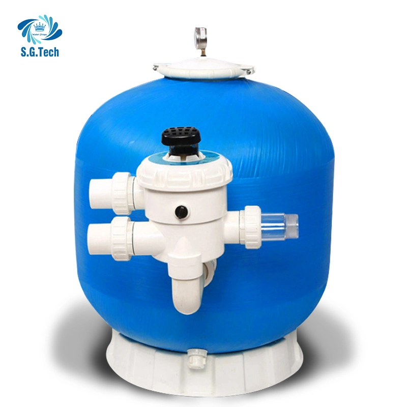 Fiberglass Filter for Industrial Domestic Swimming Pool Water Wholesale/Supplier Side out Pool Sand Filter