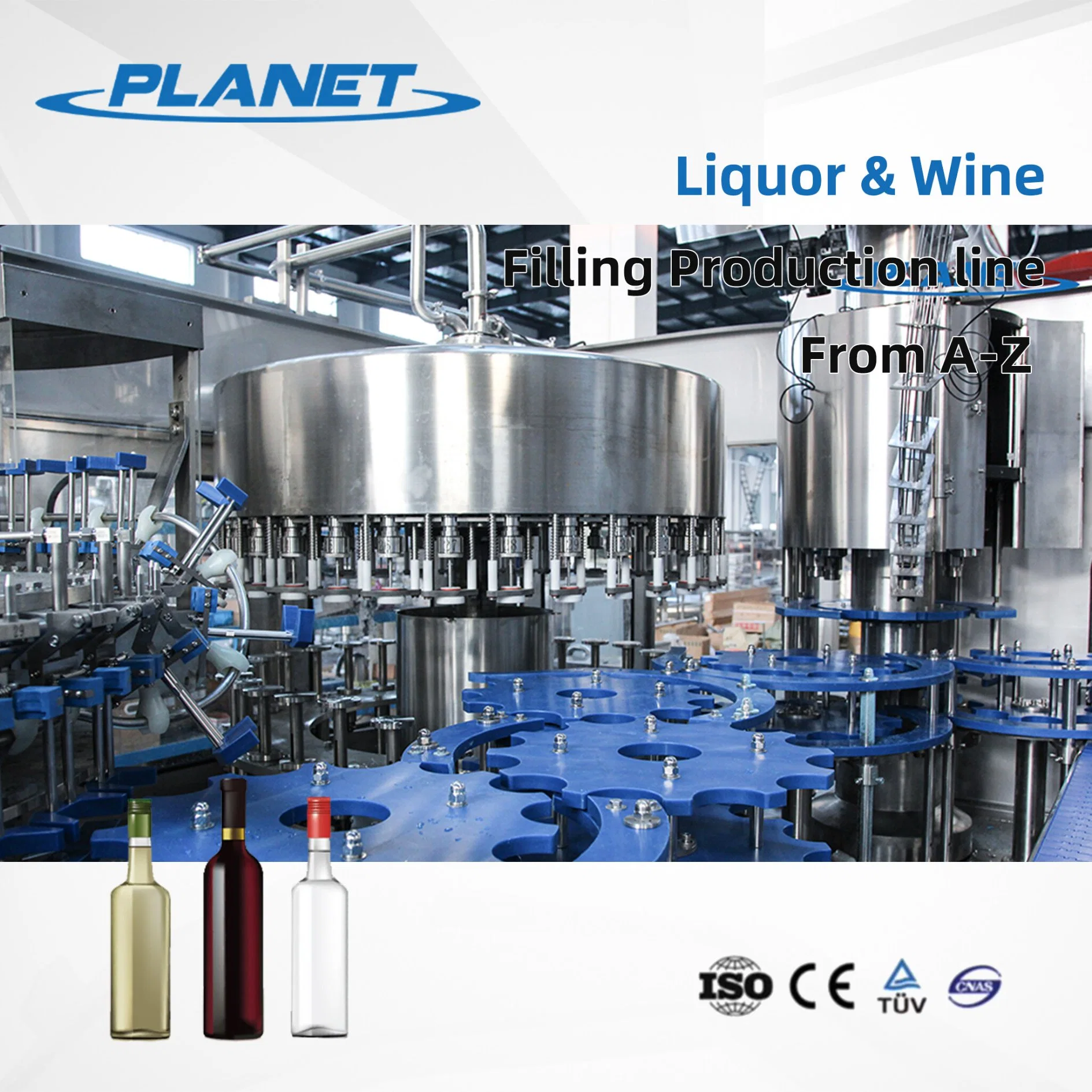 Whisky, Vodka, Red Wine, Spirits and Other Famous Brand Wine Production and Processing Label Equipment