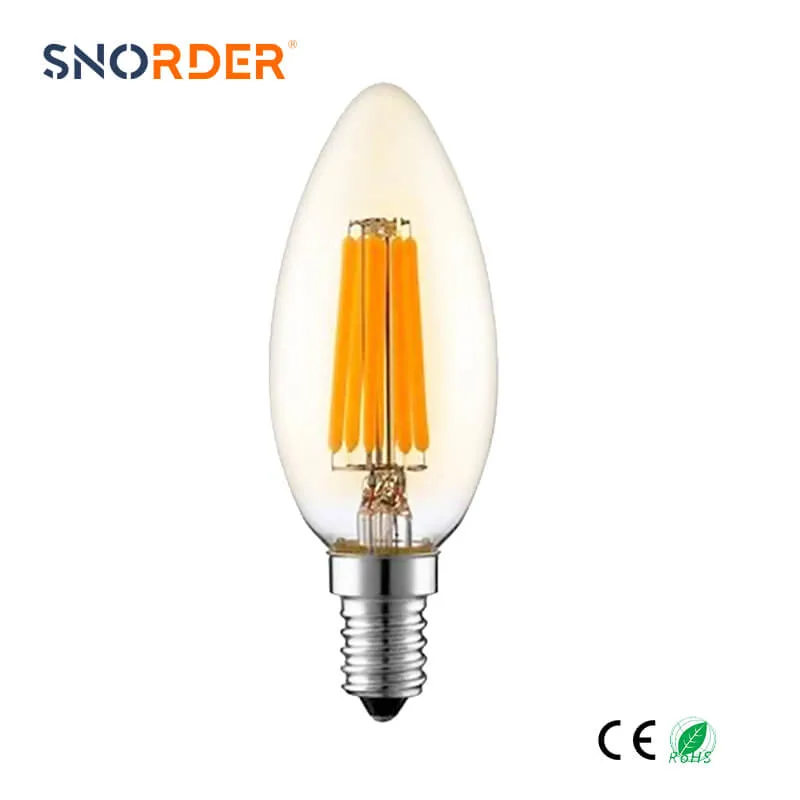 LED A60 Bulb Linear IC Driver 60*115mm 3000K Non-Dimmable Light Cup