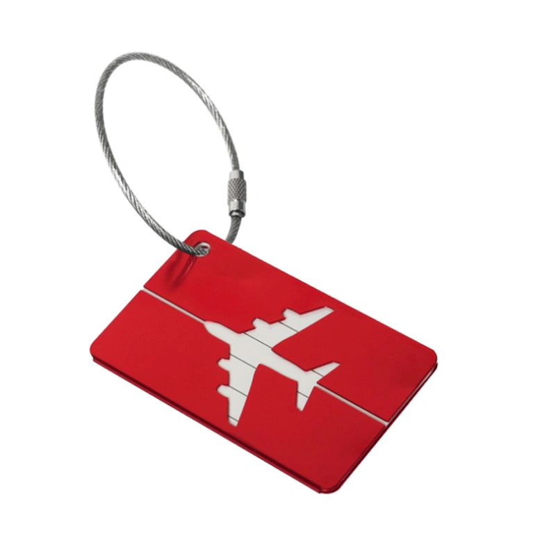 Manufacture Custom Metal Luggage Tag Wholesale/Supplier Aluminum Plain Luggage Tags