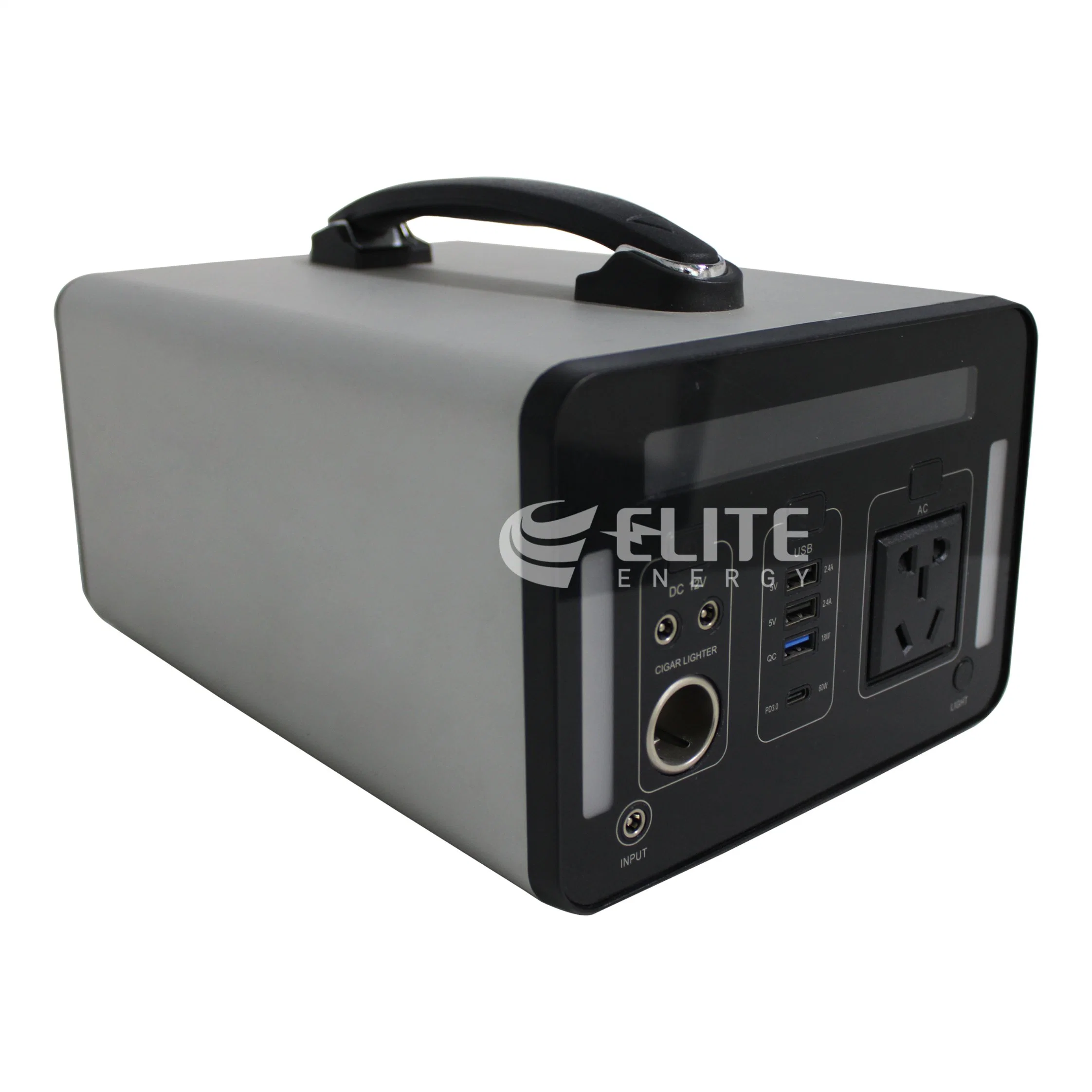 Elite 12V 500W 1000W Lithium-Iron Portable Battery UPS Emergency Power Rechargeable Lithium Ion Li-ion Battery with LED Flashlight