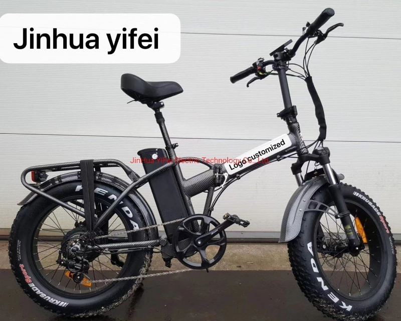 20 pulgadas neumático Fat plegable bicicleta eléctrica 48V/500W adulto bicicleta eléctrica de China de fábrica