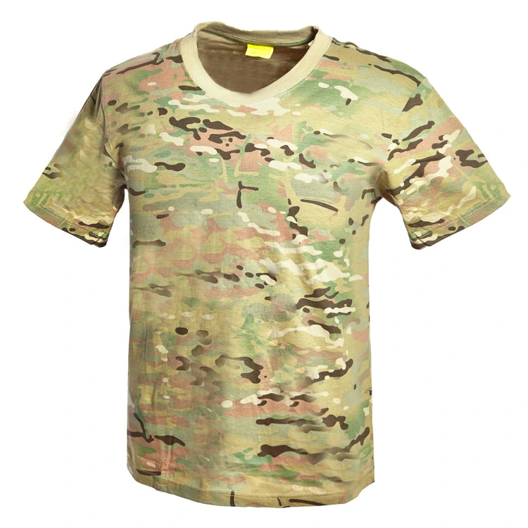 17 colores de camisetas al aire libre para los hombres Camiseta militar exterior Camo