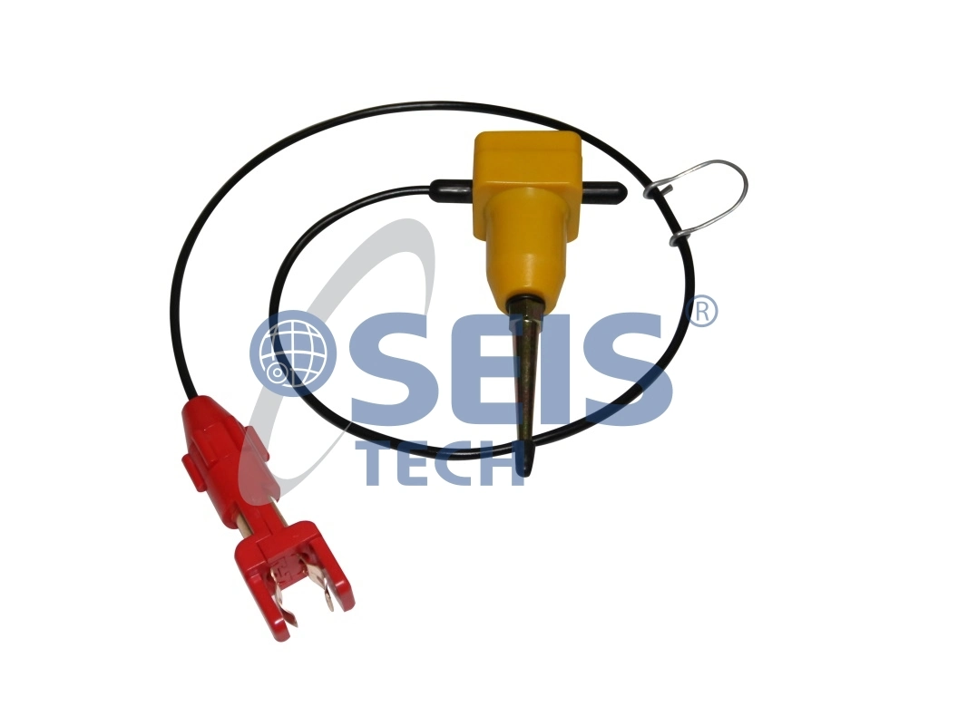 Split Spring Clip for Seismic Data Aquisition and Cable to Electrode Jumper for Resistivity Survey