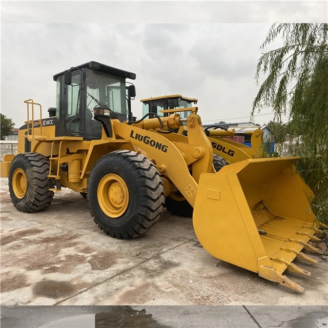 856 أعمال التعدين Mini Cummins Payloader الصين ماكينات تشييد اللودر المعدات Liugong Brand المستعملة Wheel Loader Liugong Clg836 Clg855 Clg856 سعر البيع