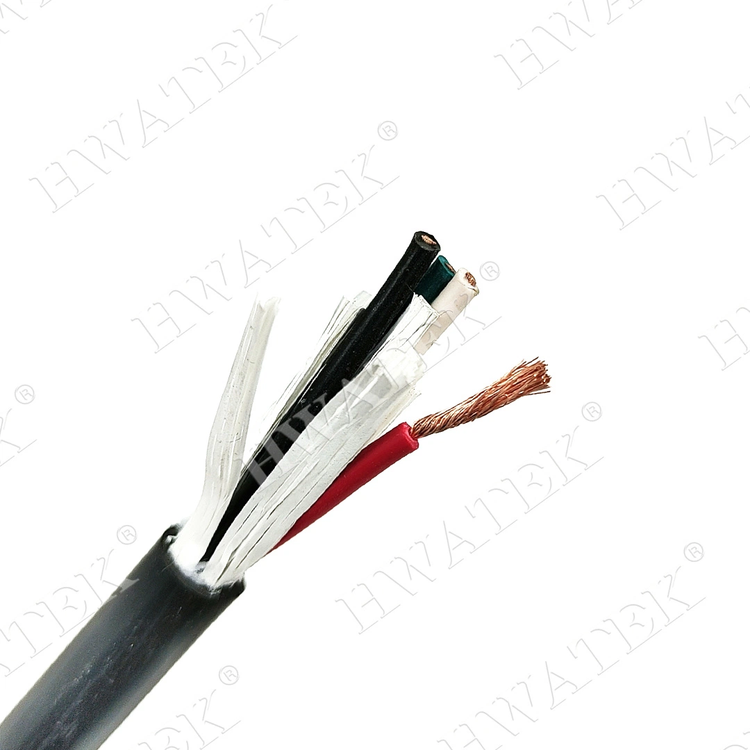 UL62 Stoow American Standard Power Cable Multi-Core Wire Oil Resistant Jacket and Insulation PVC Temperature Resistance Junior Service 600 Volts Bare Copper