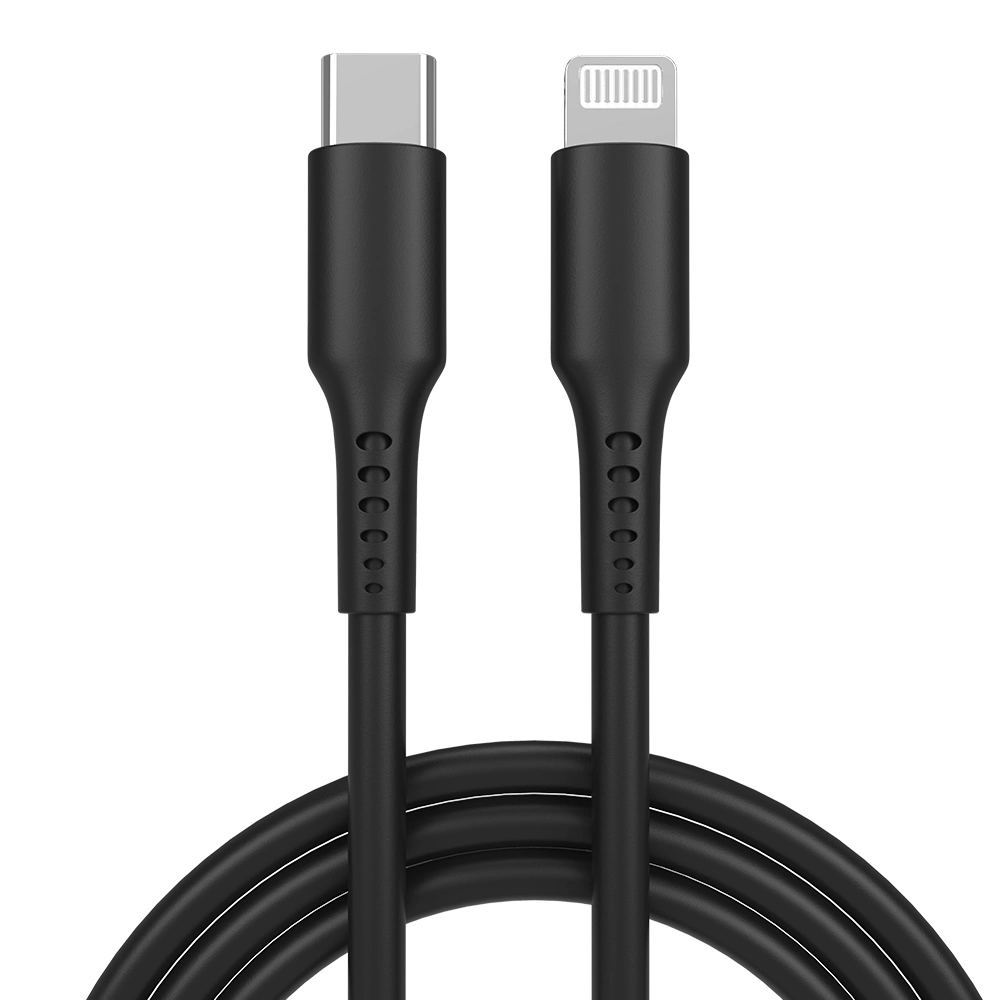 Un rayo de la fábrica de ifm ifm Cable cargador USB certificado C a Lightning Cable para iPhone iPad iPod