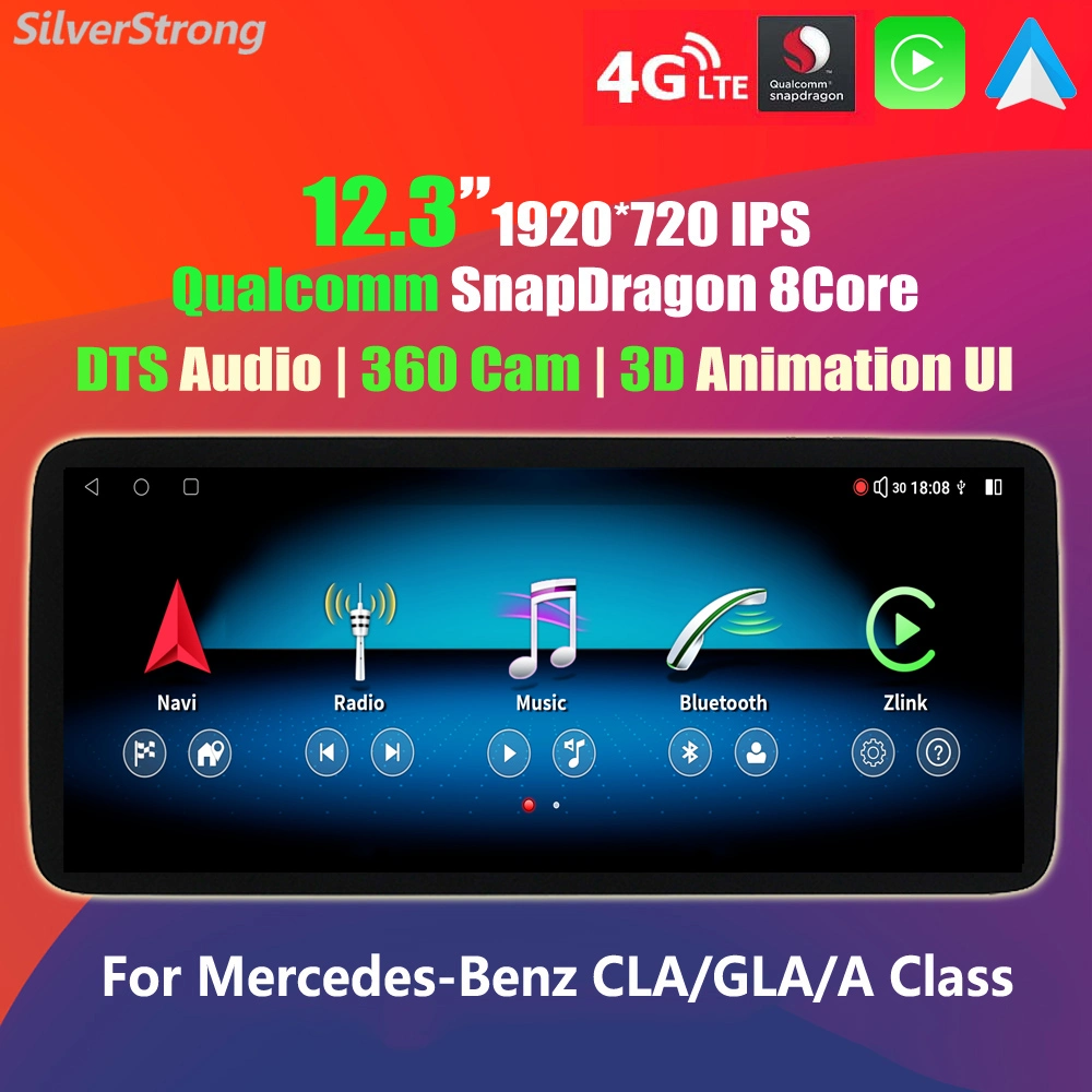 12.3'' Gla Android Car GPS for Mercedes a W176, X176, X155 Gla