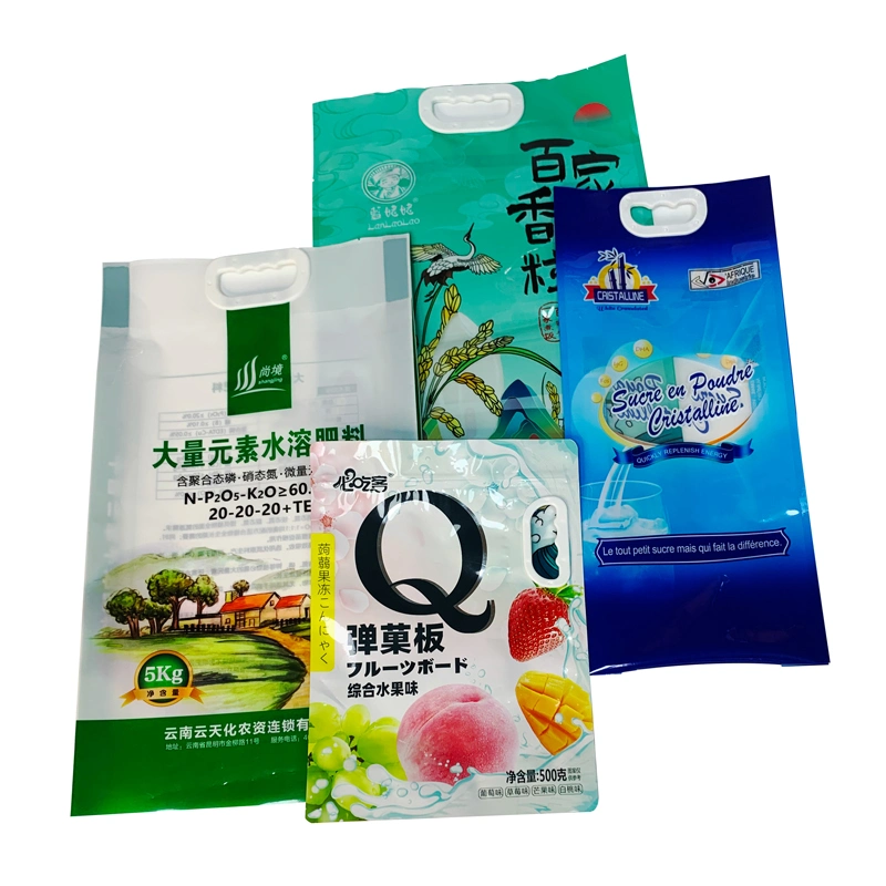 Hot-Selling Custom Printing Snack Pack with Side Gusset for Grain Powder Flour