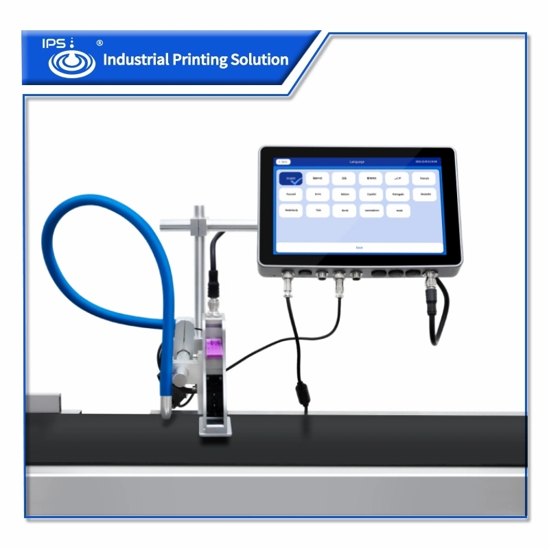 Térmico Industrial automático on-line de jacto de tinta TIJ 2.5 Impressoras Data de Expiração