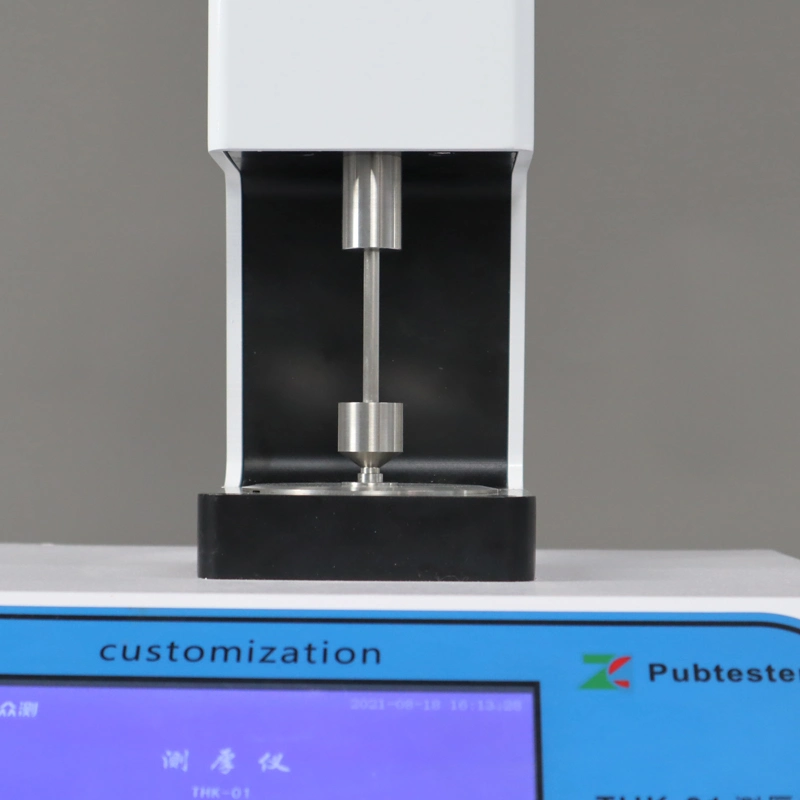 THK-01 Espesor Tester para Thickeness precisa medición de la lámina de plástico y láminas de papel