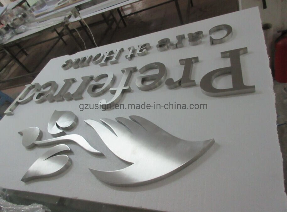 4FT Outdoor Giant Raceway Mounting Halo Illuminated Light up Stainless Steel Sign Letters