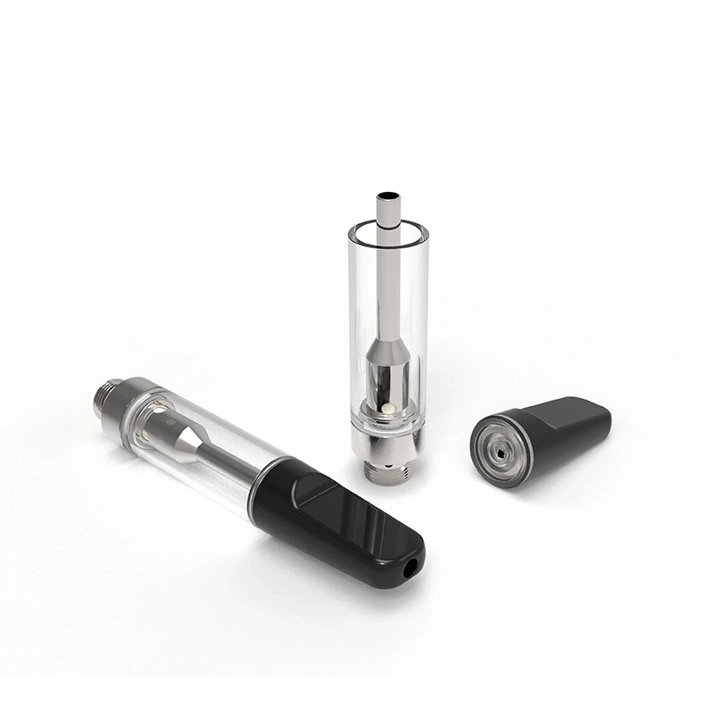 OEM Keramik Mundstück 510 Glas Tank 1ml dick Öl leer Vape Cartridge