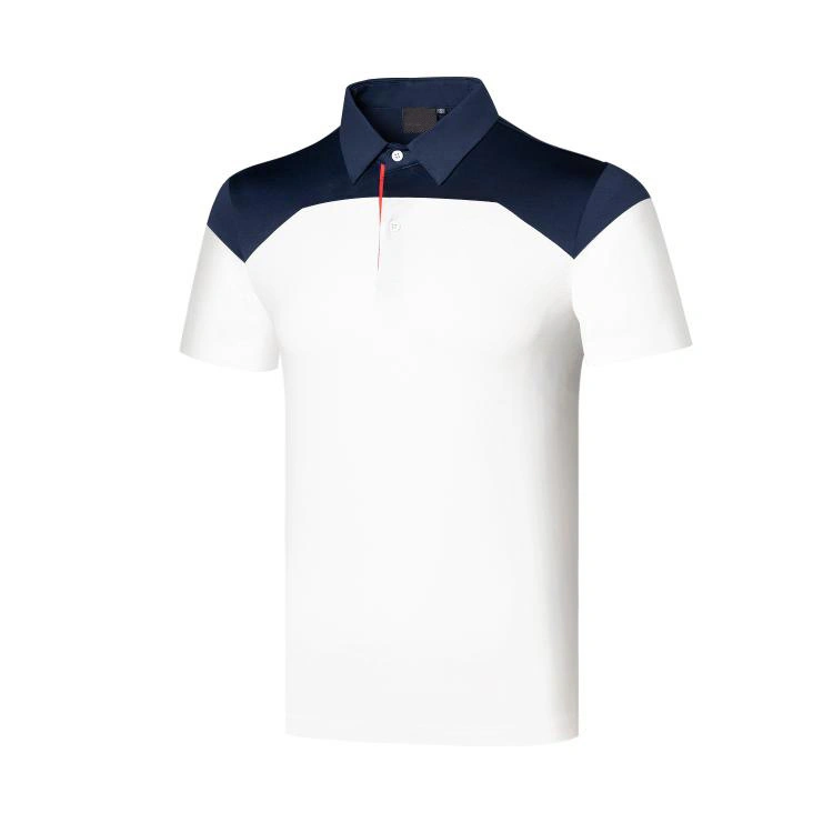 Secado rápido personalizado colocar la humedad Wicking Polo Golf hombres Playeras Tipo Polo de hombre