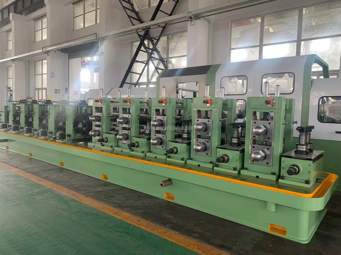 High Energy Saving Carbon Steel ERW Pipe Making Machine Tube Mill Equipment