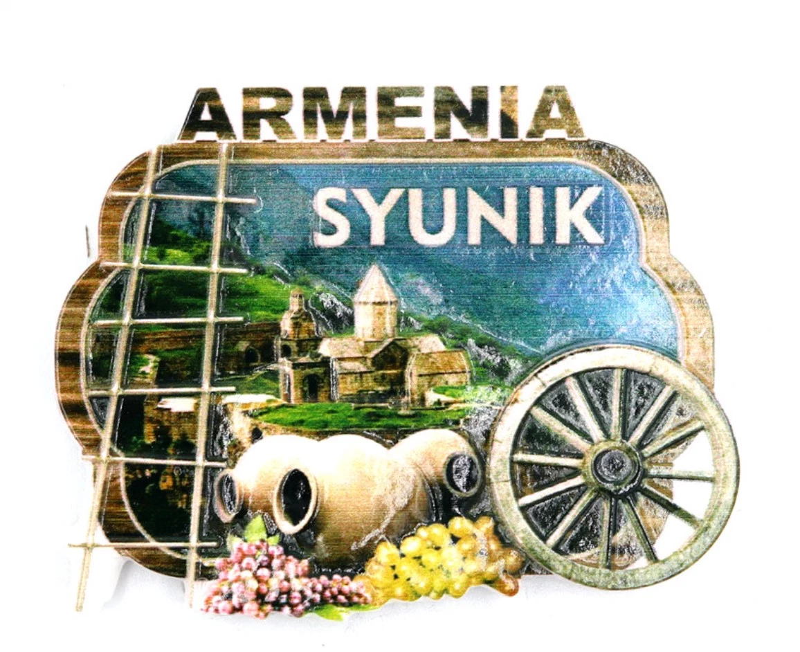 Manufacturer Custom Armenia Magnet for Fridge Souvenir