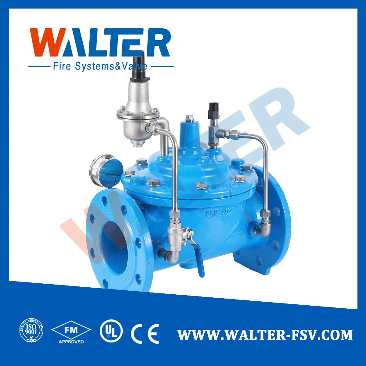 Residential Area Drinking Water Pipe Fittings Pressure Reducing Valve