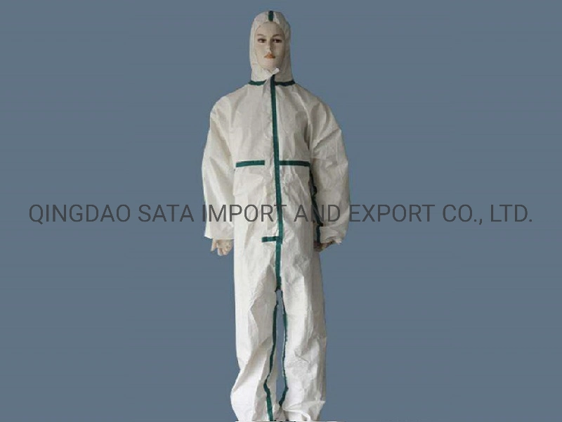 الأسهم عالية الجودة الطبية للحماية الطبية الوقاية الطبية Suit Suit Cعموما الملابس