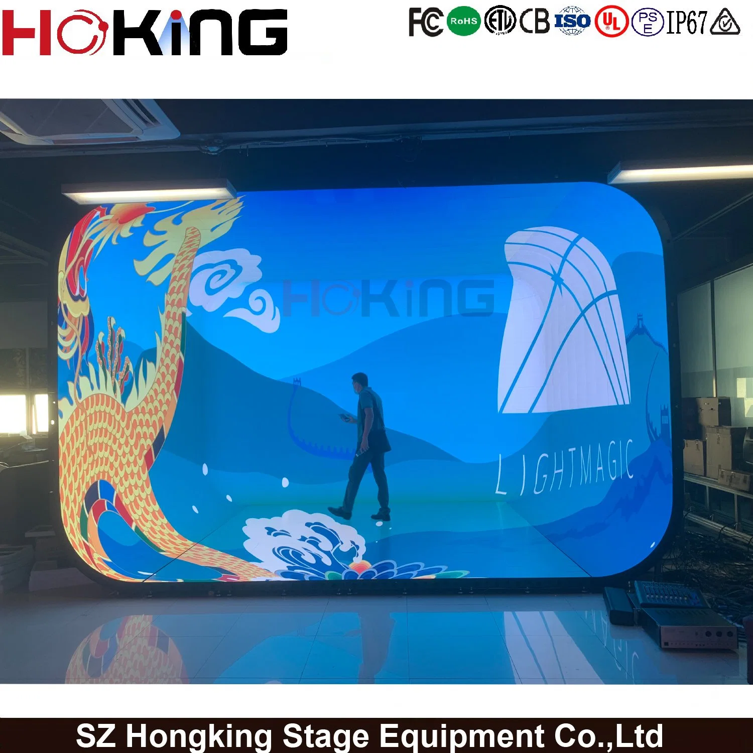 Indoor HD P2.5 LED Panel LED Screen P2.5 P2 Tela De LED for TV Studio