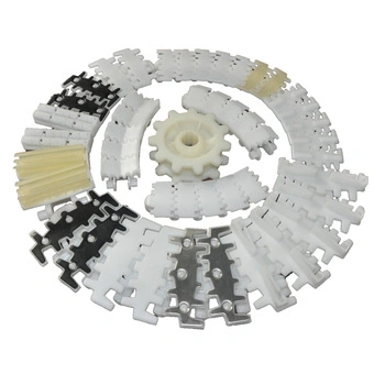 W140 Accessories POM Plastic Conveyor Flexible Chain for Food Industry