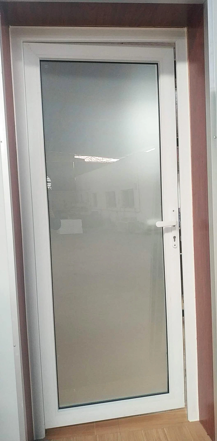 Interior PVC Fiberglass Glass Window Door Price Foshan Factory