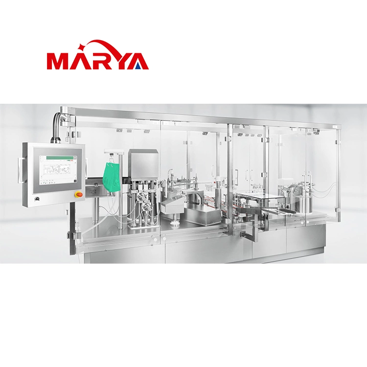 Marya China Supplier Pharmaceutical Anaesthetic Prefill Plastic/Glass Syringe Filling Machine