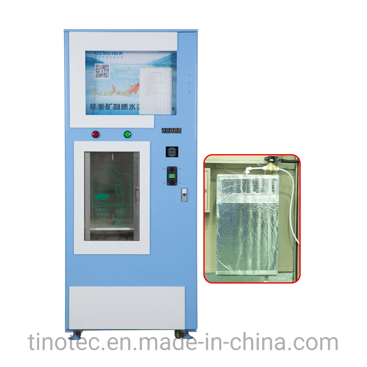 Outdoor Water Dispenser Pure Fresh Water Vending Machine