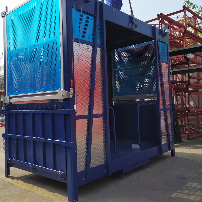 Construction Building Hoist Sc100 Single Double Cage Lift for Passenger and Material
