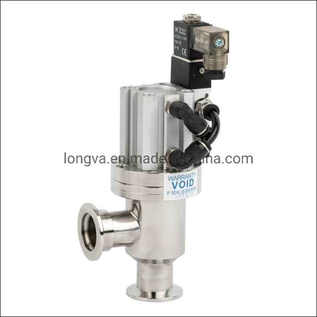 Gdq Vacuum Flapper Valve Kf CF ISO Pneumatic Vacuum Angle Valve