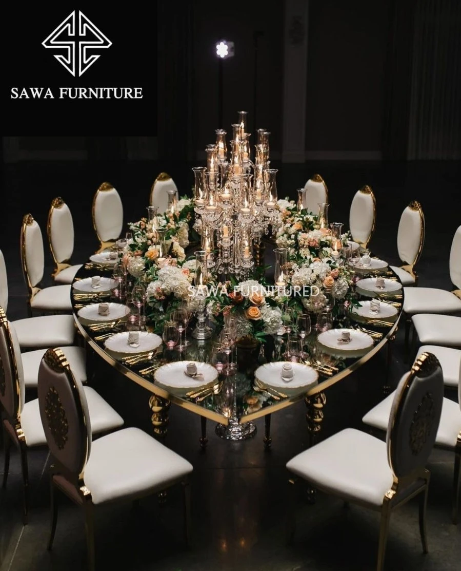 Premium Stainless Steel Wedding Dining Collection - Designed for Discerning International Buyers