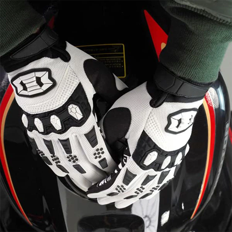 Unisex Waterproof Anti Vibration Anti Slip Offroad Motorcycle Racing Gloves Touch Screen