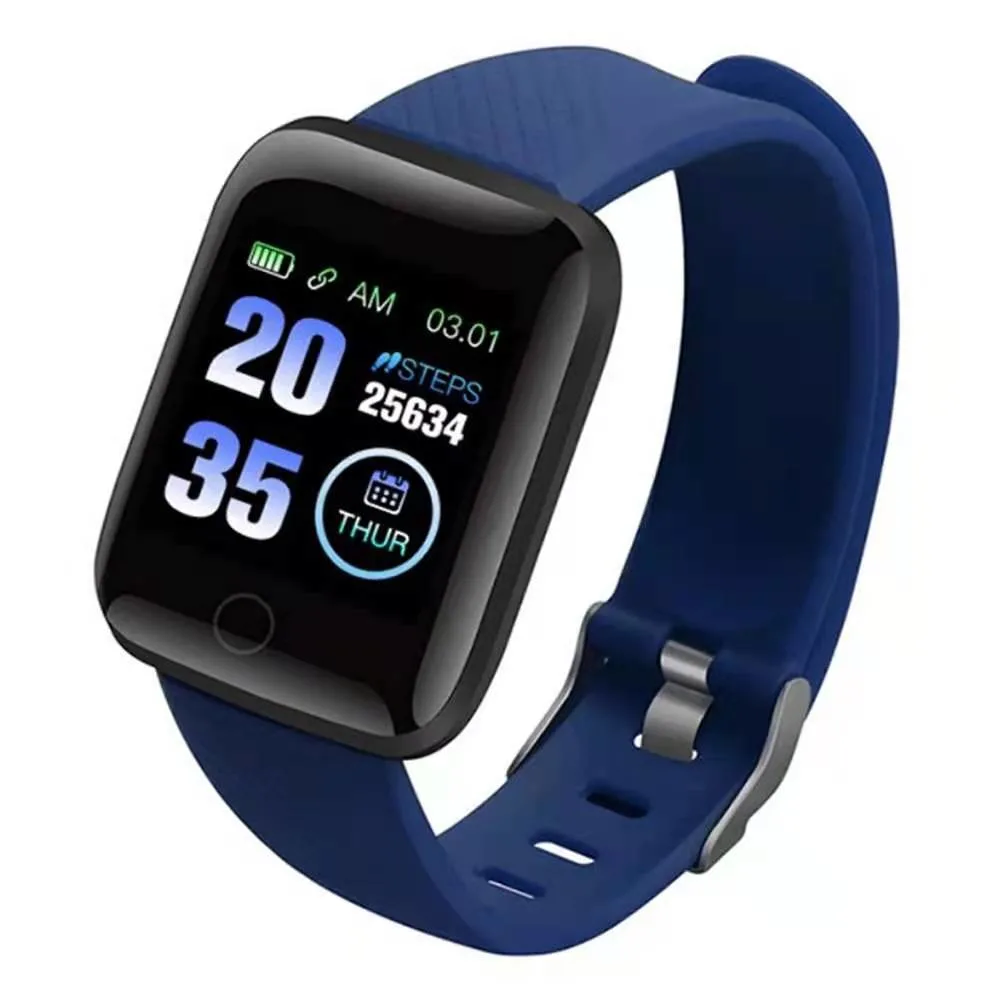 2021 Newest 116 Plus Smart Watch Bracelet Waterproof Man Relojes Inteligentes Smart Watch