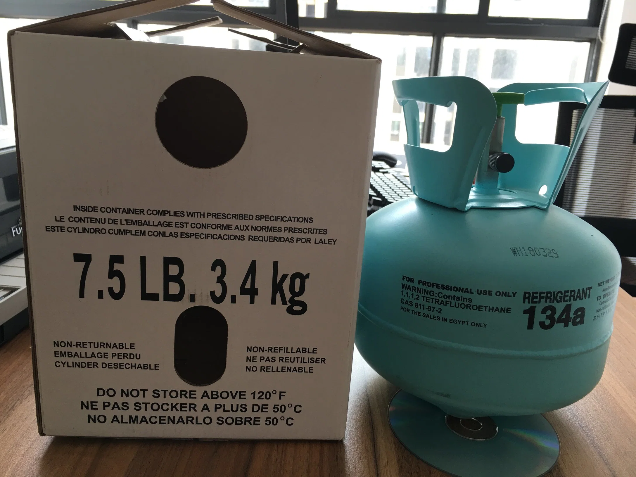 3,4kg/6,8kg/13,6kg Kältemittelautomatik Gas R134A