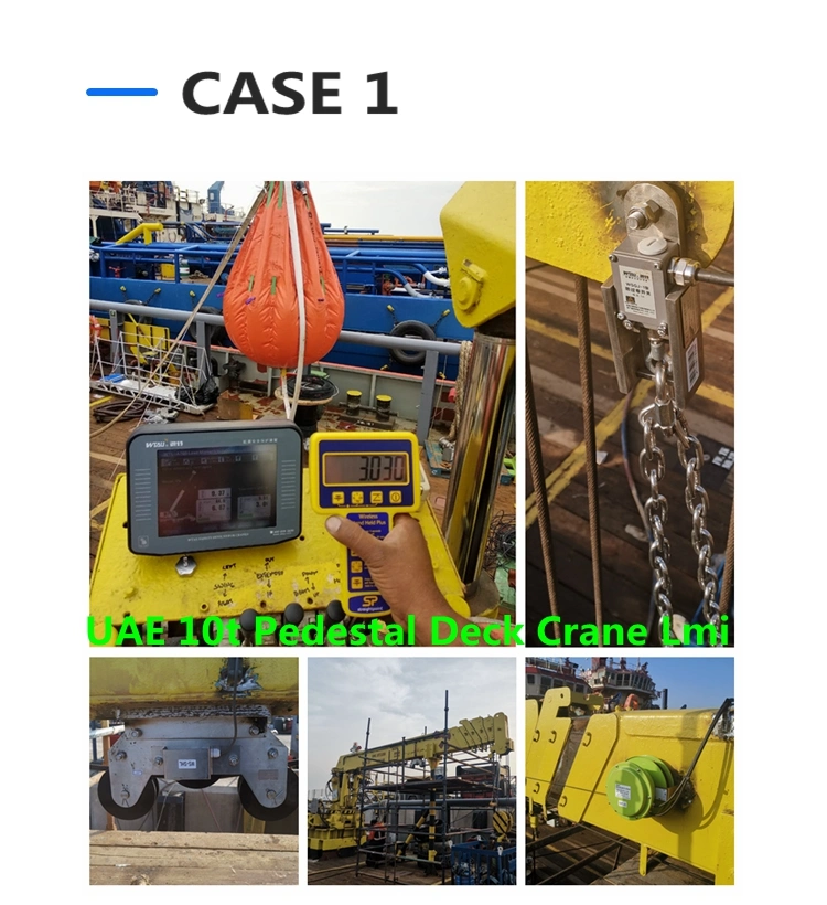 Atex-Certified Vessel Crane Load Moment Indicator System with Lmi Spare Parts for Offshore Crane