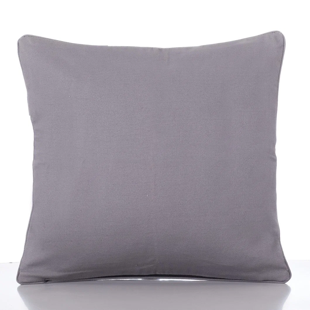 Decorative Pillows Solid Color Cotton Cushion Cover for Home Decor Sofa Cushion