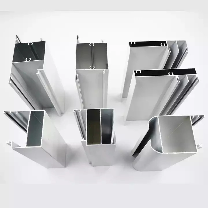 Window Profile Aluminum Sliding Door Frame/Extrusion Profiles for Window Door Section