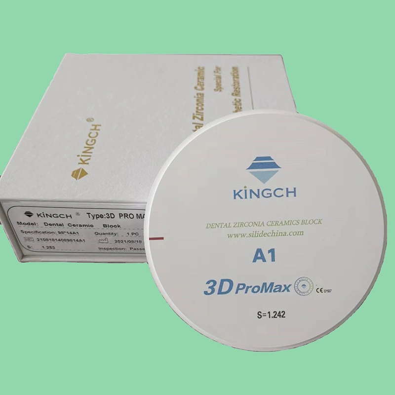 49% Translucency Ut Zirconia Ceramic Blocks CAD Cam Dental Zirconia Block