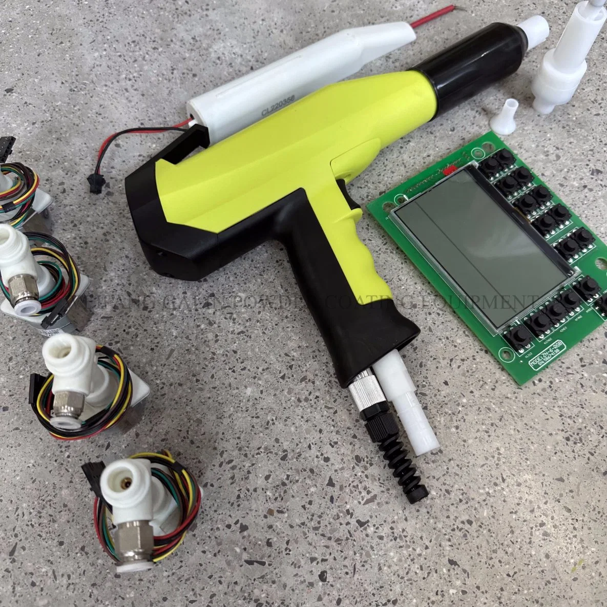 LCD /Digital Display Circuit Board with Phirst Powder Coating Gun