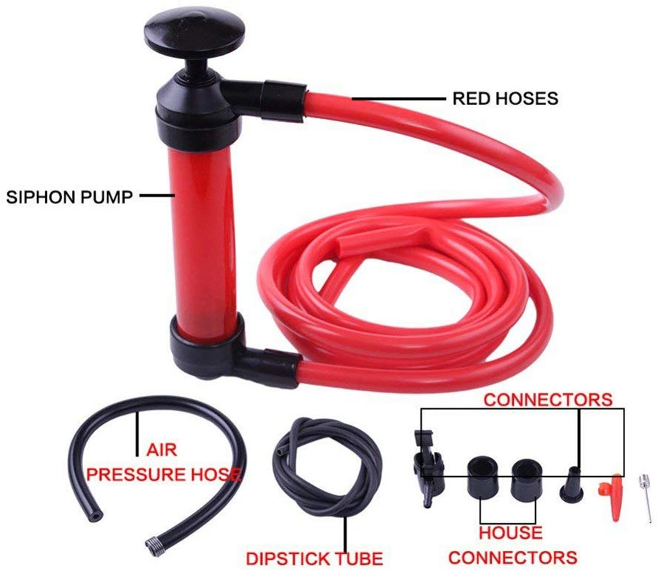 Car Portable Oil Pump for Siphon Sucker Transfer Manual Wbb12908