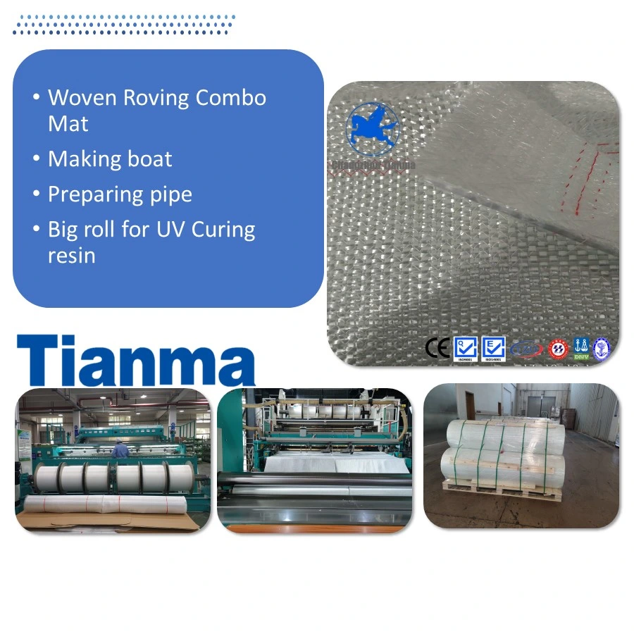 E Glass Woven Roving Combo Mat, Compatible with Fiberglass Resin