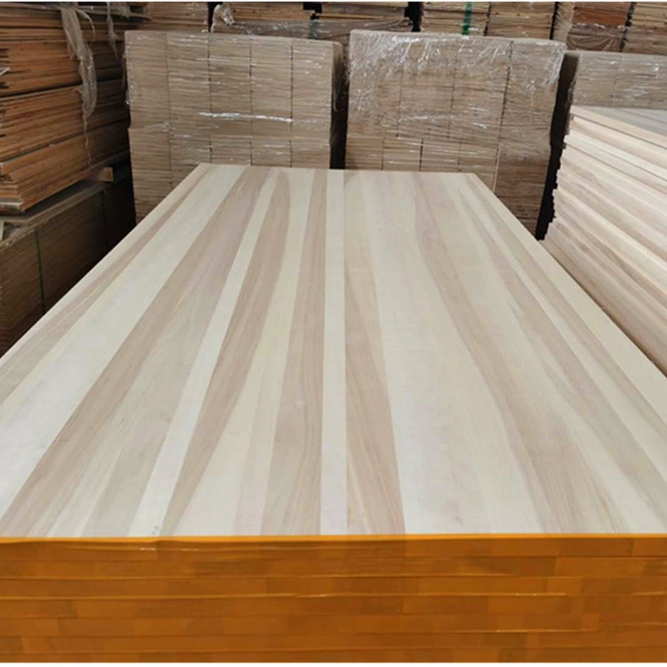 Supplier of Poplar/Pine/Paulownia Solid Wood Lumber Factory-Poplar Core Commercial Plywood Board for Furniture