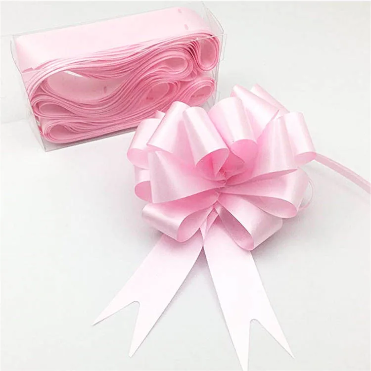 Big Size Wedding Car Decoration Christmas Gift Decorative Ribbon Butterfly Pull Bow for Valentine's Day Bow