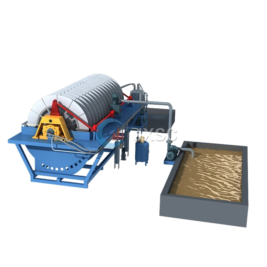 Disc Type Vacuum Filter Machine for Ore Concentrate Dewatering