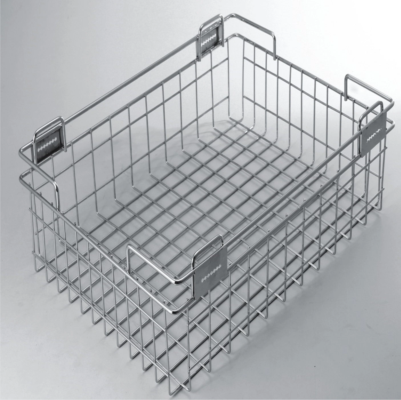 Angmi Kitchen Cabinet Pull out Storage Pantry Insert Pull- out Wire Basket