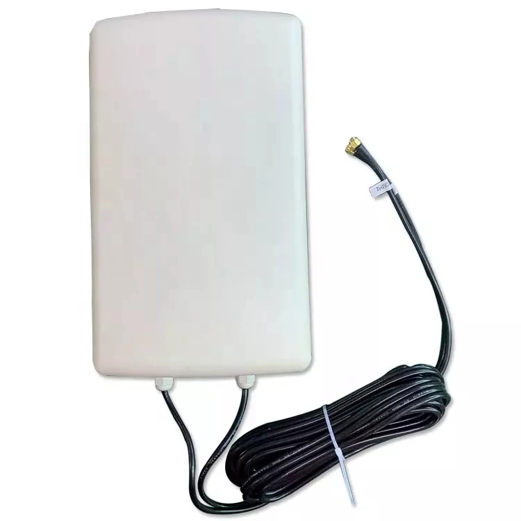 Topwave 698-2700MHz LTE Patch Antenna 100W16dBi Wall Mount Panel Antenna with SMA Female in Building Wireless for Telecommunication Systems