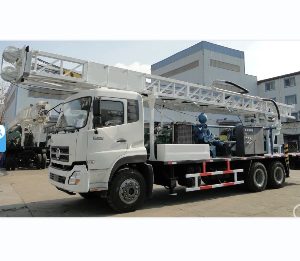 400m Open Air Wheeled Truck off-Road Bore Well Water Tap Drilling Machine