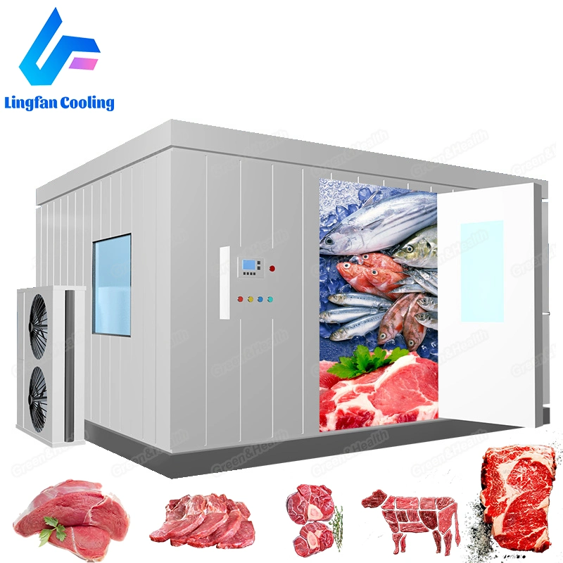 Industrial Chiller Room Cold Storage with Condensing Unit for Meat