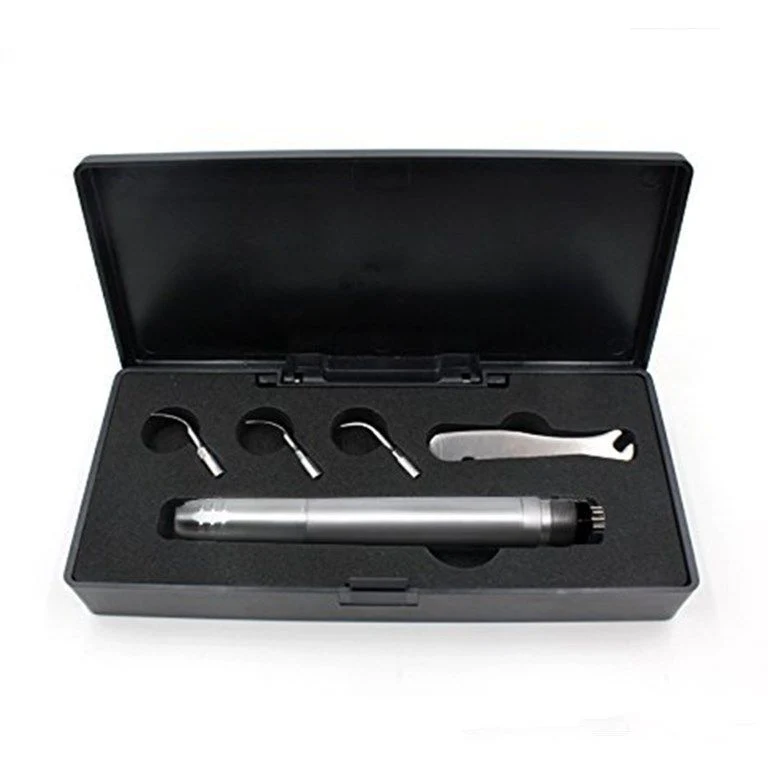 Dental Air Perio Scaler Handpiece 4-Hole + Tips Fit NSK